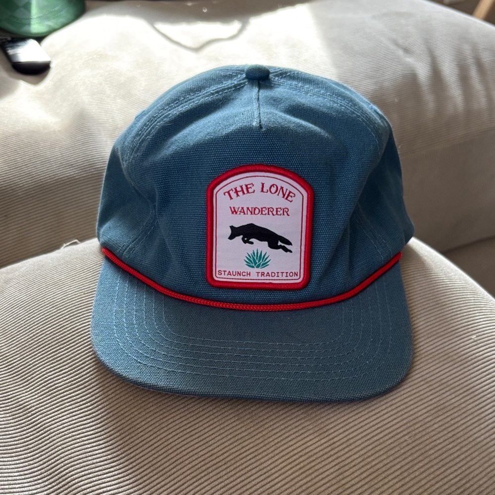 Blue Lone Wanderer Cap